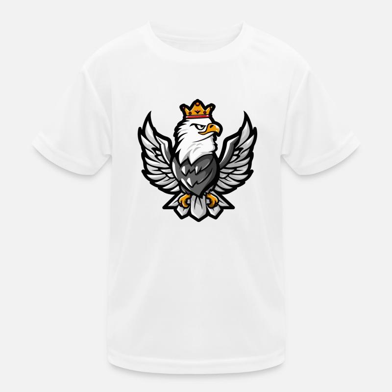 Aigle Cartoon Couronne T-shirt sport Enfant
