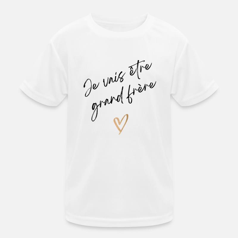 Ich werde großer Bruder sein - Bald großer Bruder Kinder Funktions-T-Shirt