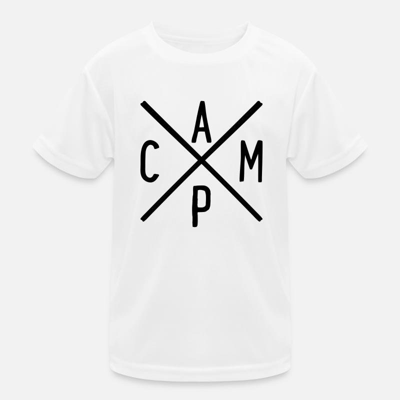 Camping Kids Functional T-Shirt