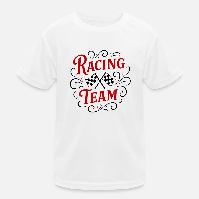 Équipe de course T-shirt sport Enfant