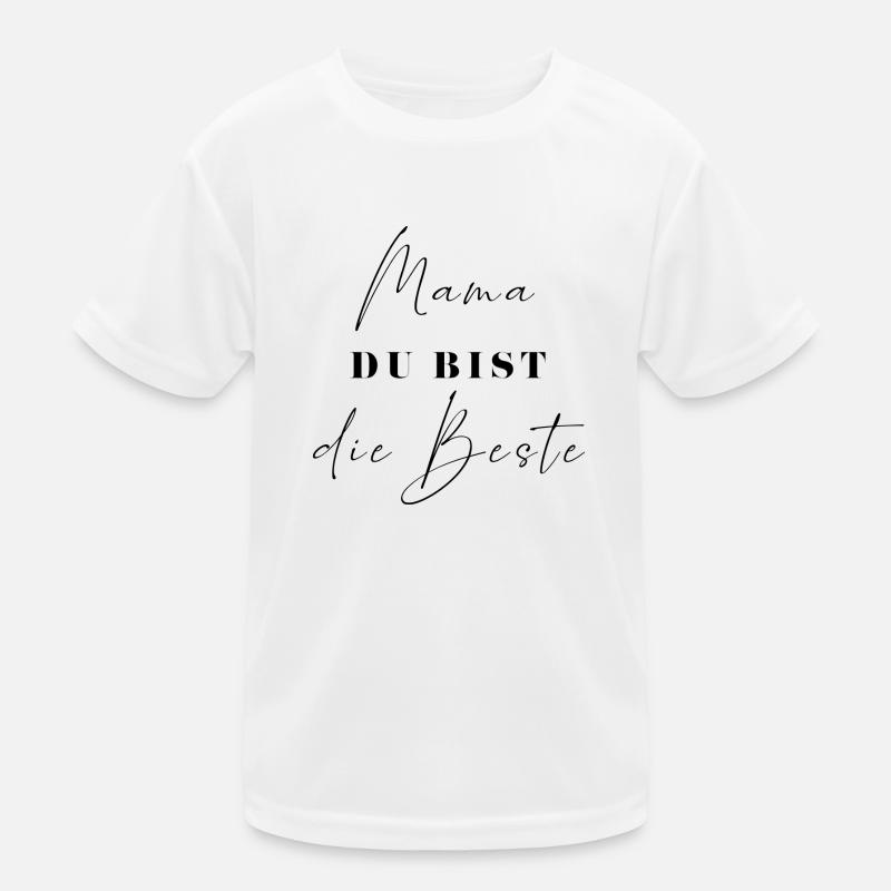Mama Kinder Funktions-T-Shirt