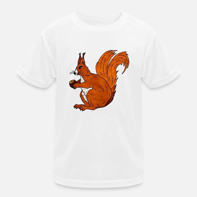 Écureuil T-shirt sport Enfant