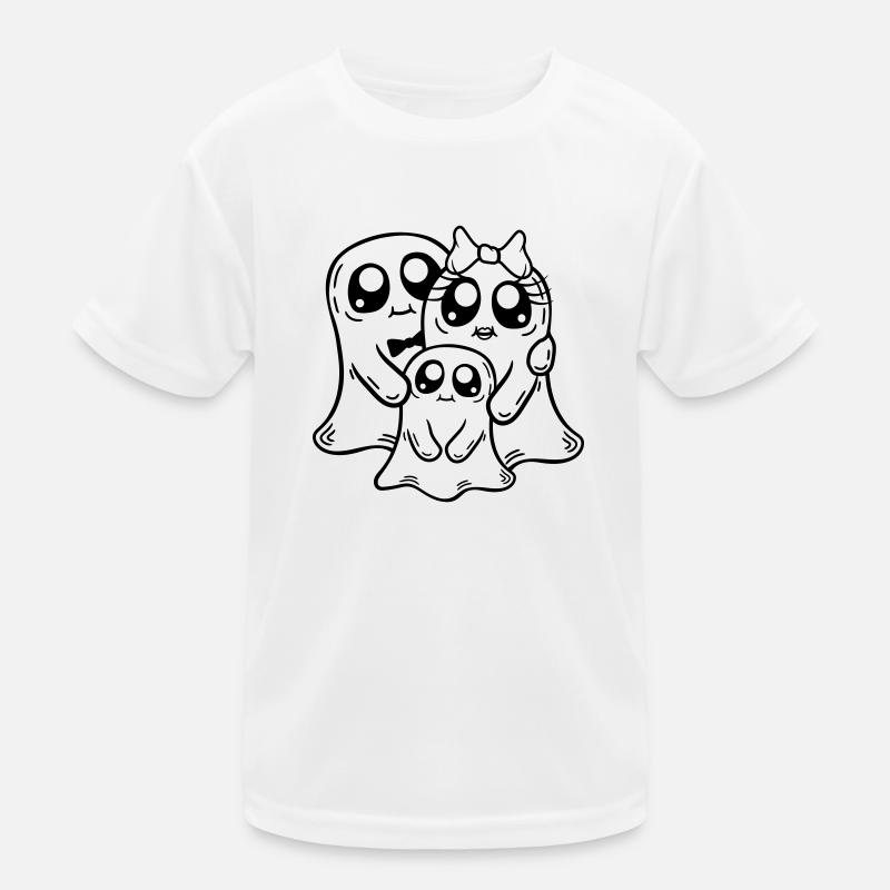 Eltern Kind Geister Pärchen Kinder Funktions-T-Shirt