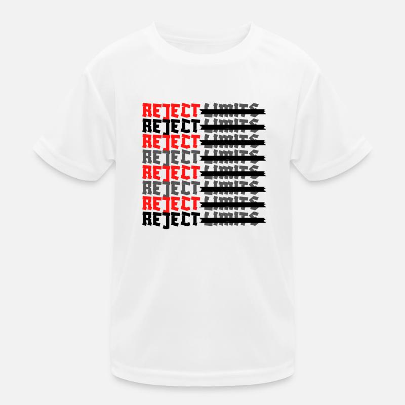 Reject Limits Kids Functional T-Shirt