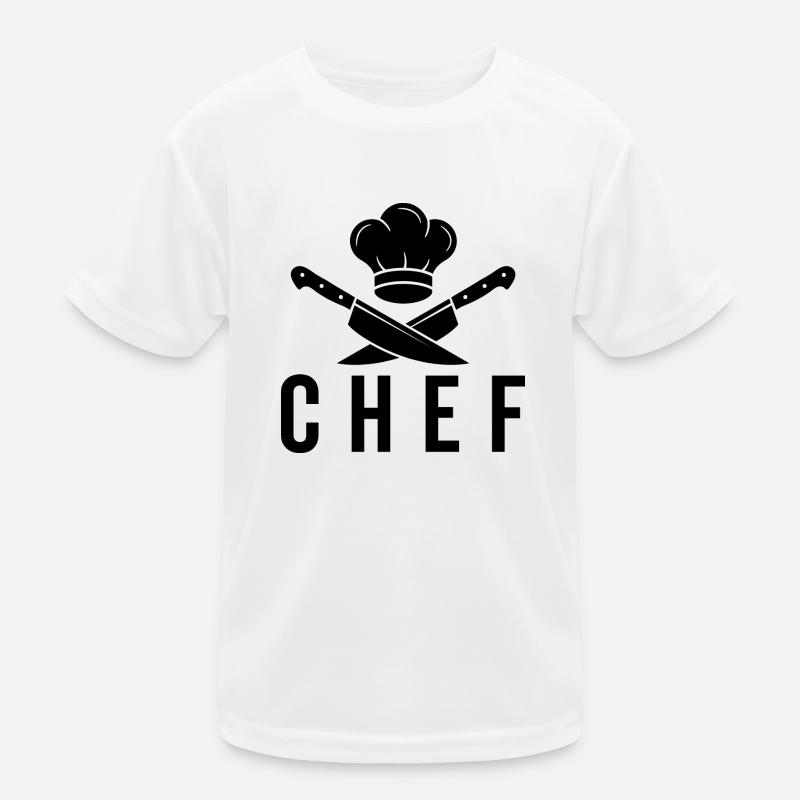 Chefkoch Kinder Funktions-T-Shirt