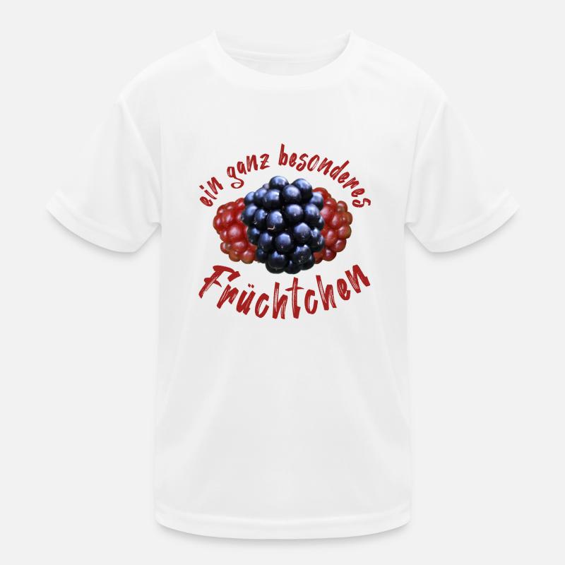 Früchtchen Brombeeren Beeren Kinder Funktions-T-Shirt