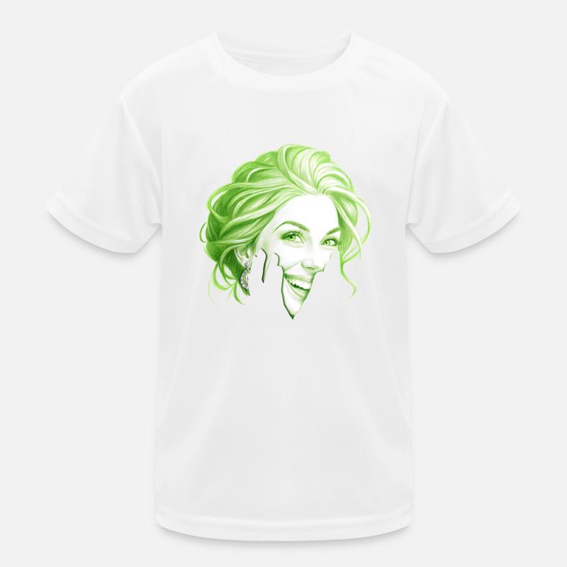 Emerald Lady Kids Functional T-Shirt