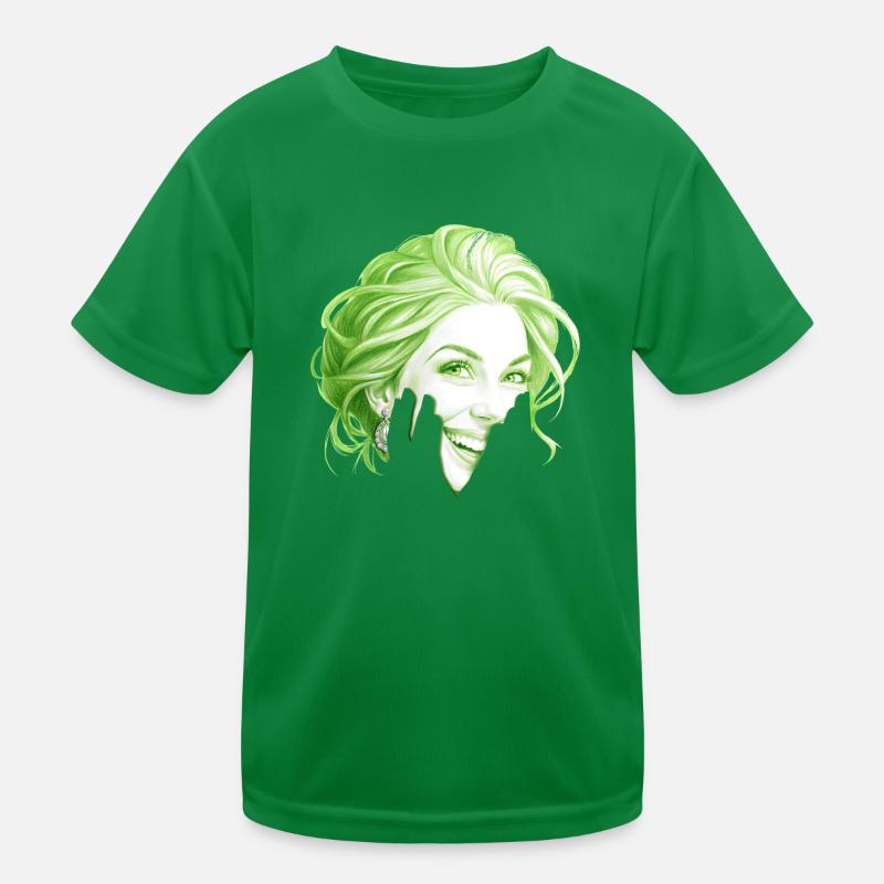 Emerald Lady Kids Functional T-Shirt