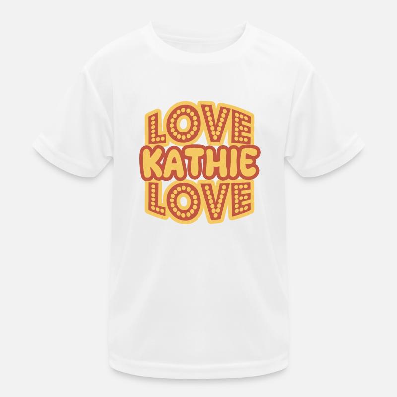 Kathie as a given name Kids Functional T-Shirt
