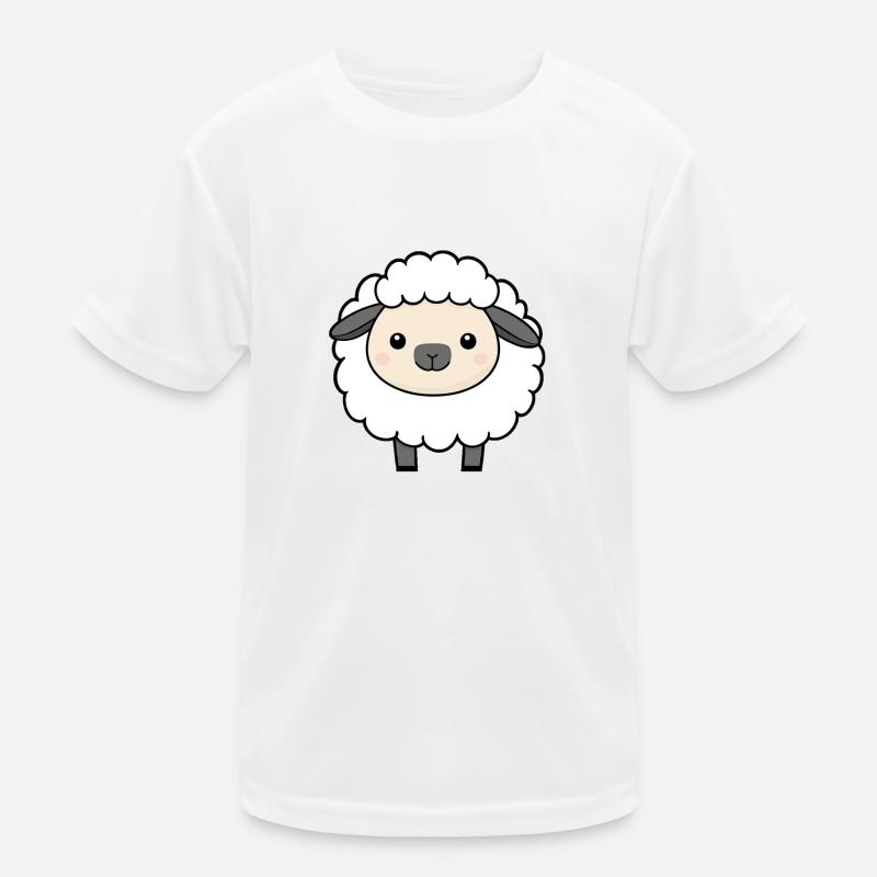 Schäfchen Kinder Funktions-T-Shirt
