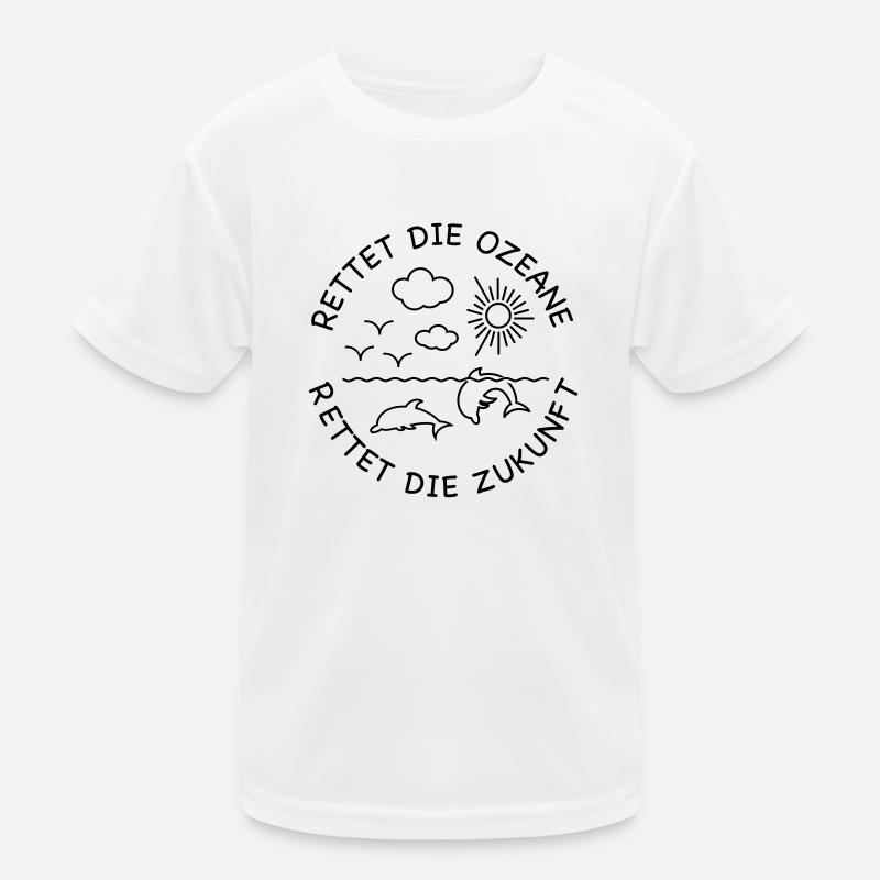 Delfin Kinder Funktions-T-Shirt