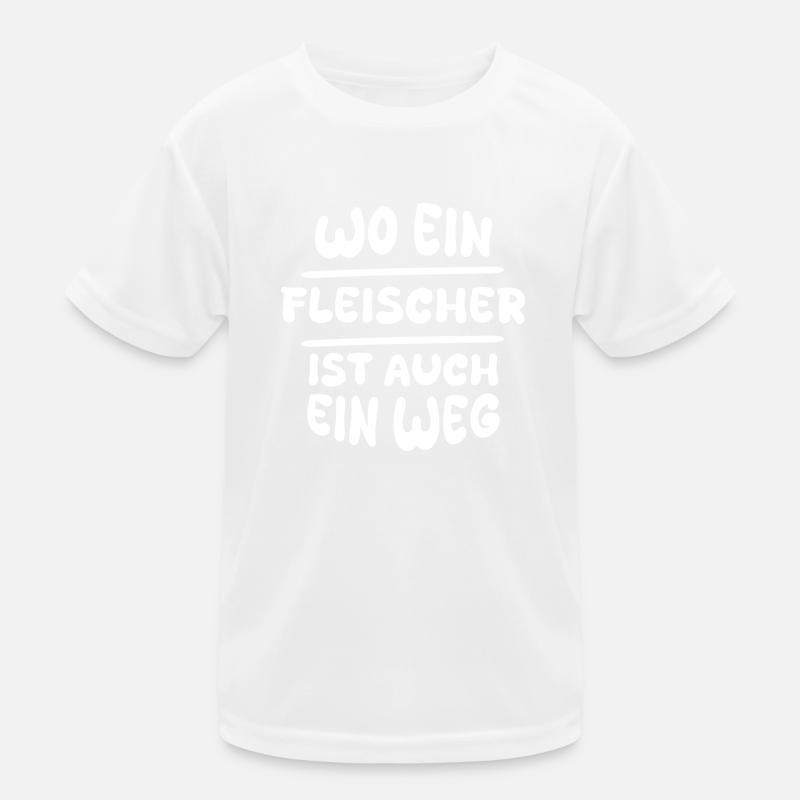 Fleischer als Fleischer Kinder Funktions-T-Shirt