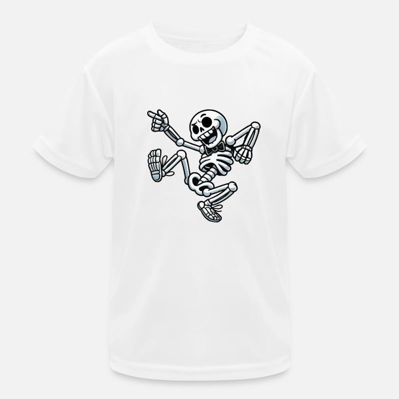 Skull Dancing Kinder Funktions-T-Shirt
