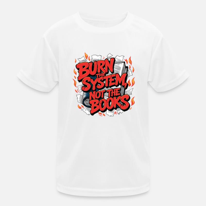 Burn the system Kids Functional T-Shirt