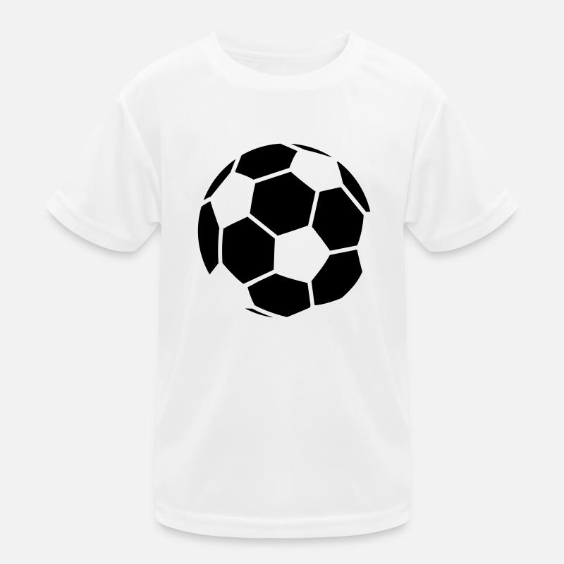 Soccer Pattern Kinder Funktions-T-Shirt