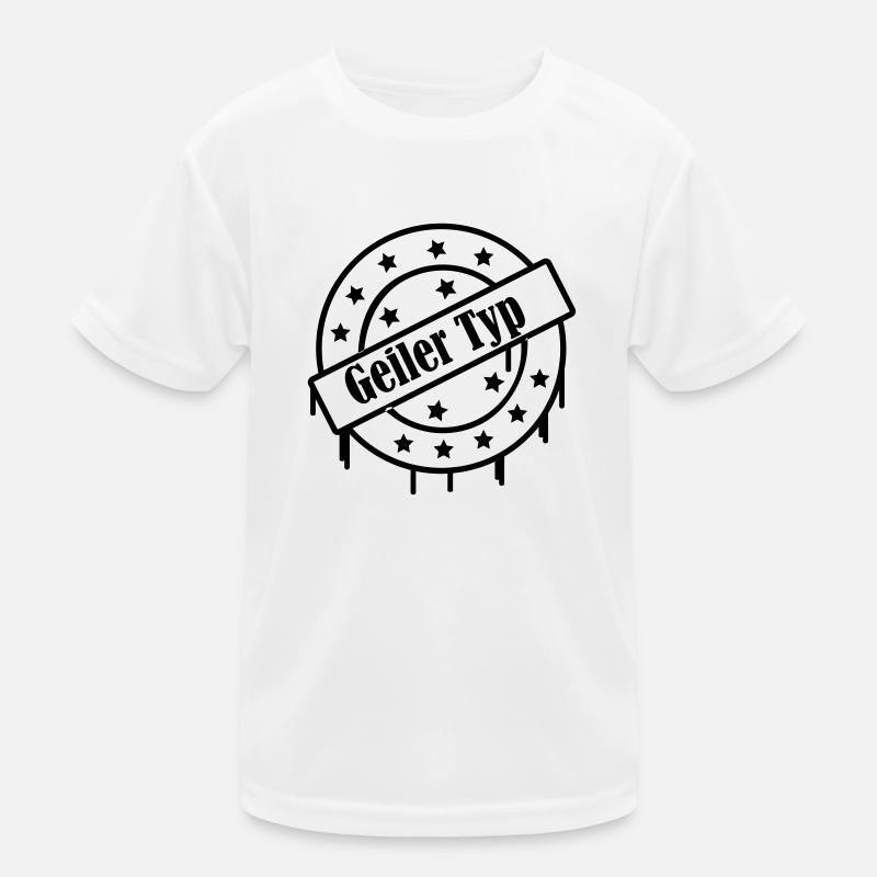 geiler_typ Kinder Funktions-T-Shirt