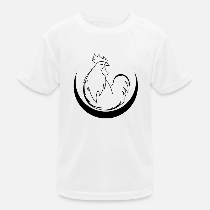 hahn_01 Kinder Funktions-T-Shirt
