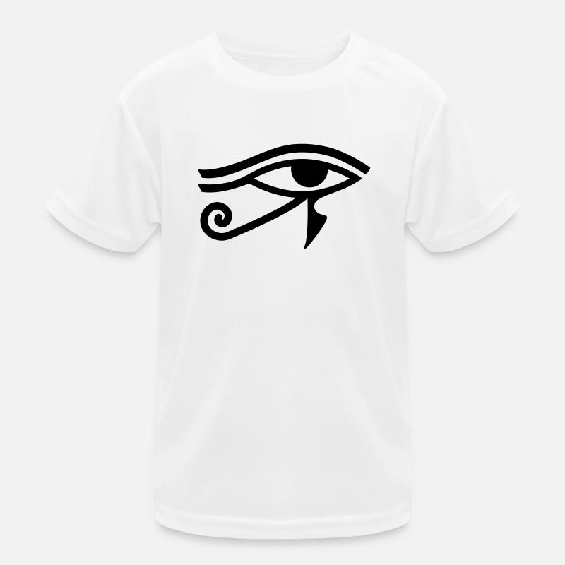 Œil de Horus Hiéroglyphe égyptien T-shirt sport Enfant