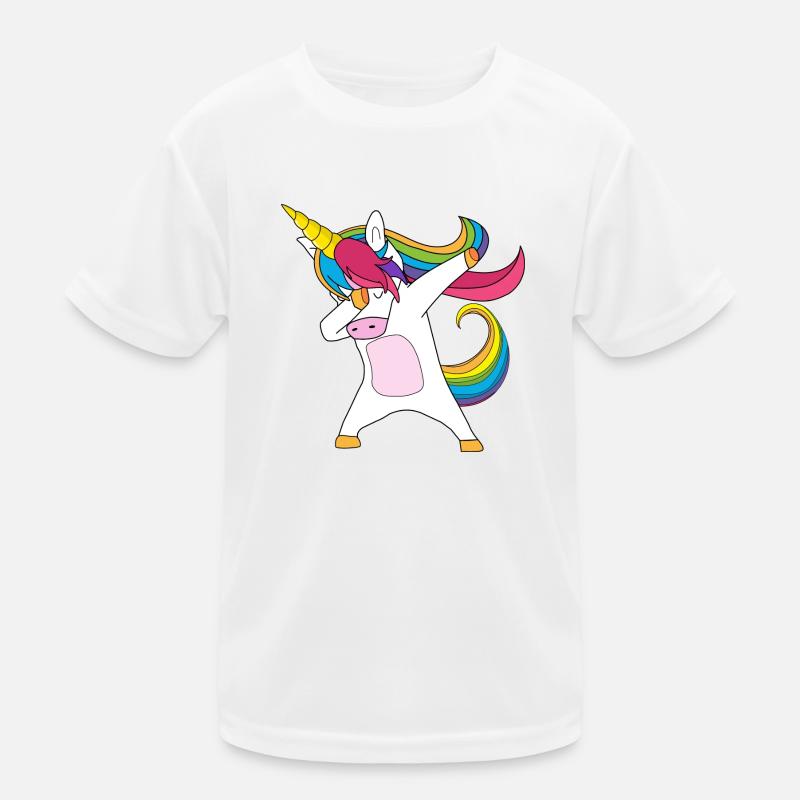 Licorne Dabbing T-shirt sport Enfant