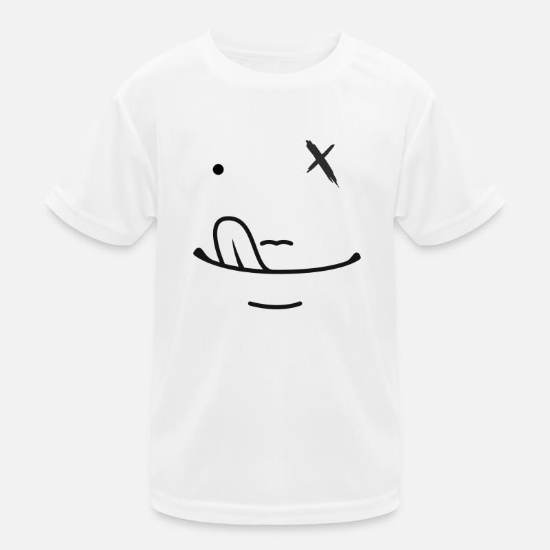 Gesicht Kinder Funktions-T-Shirt