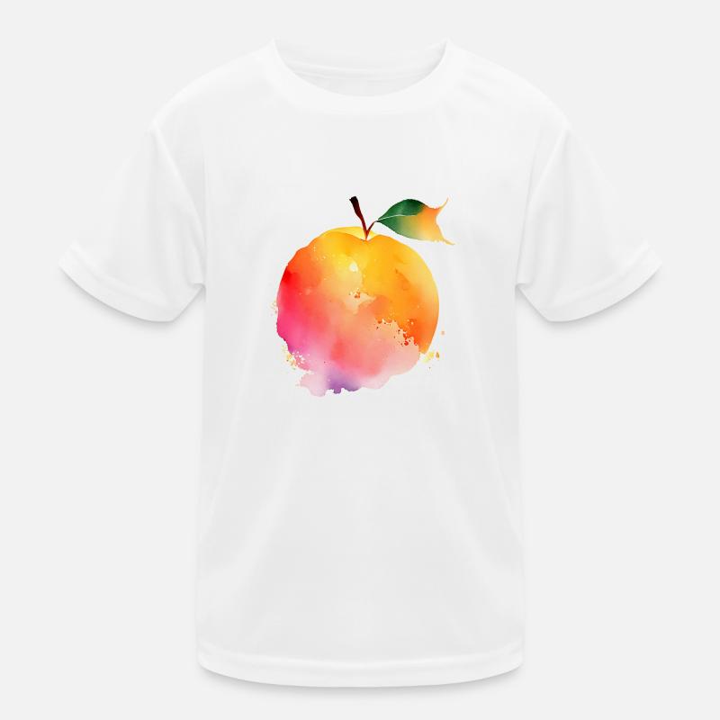 Apricot Splash Kids Functional T-Shirt