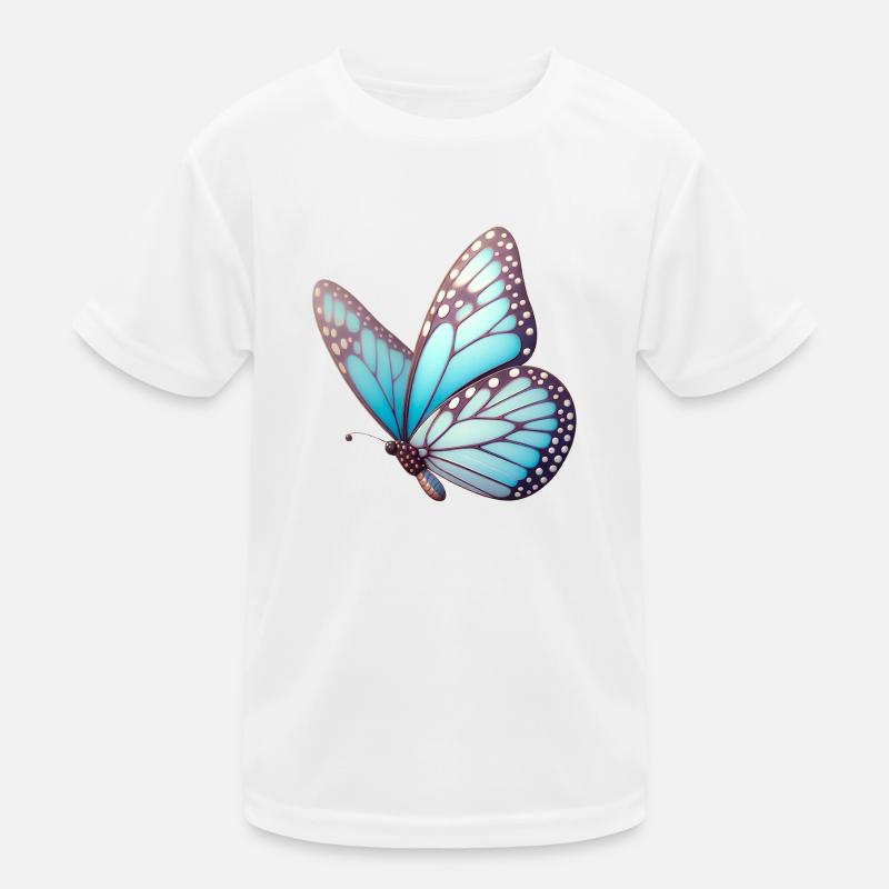 Papillon - Geflogene Leichtigkeit Kinder Funktions-T-Shirt