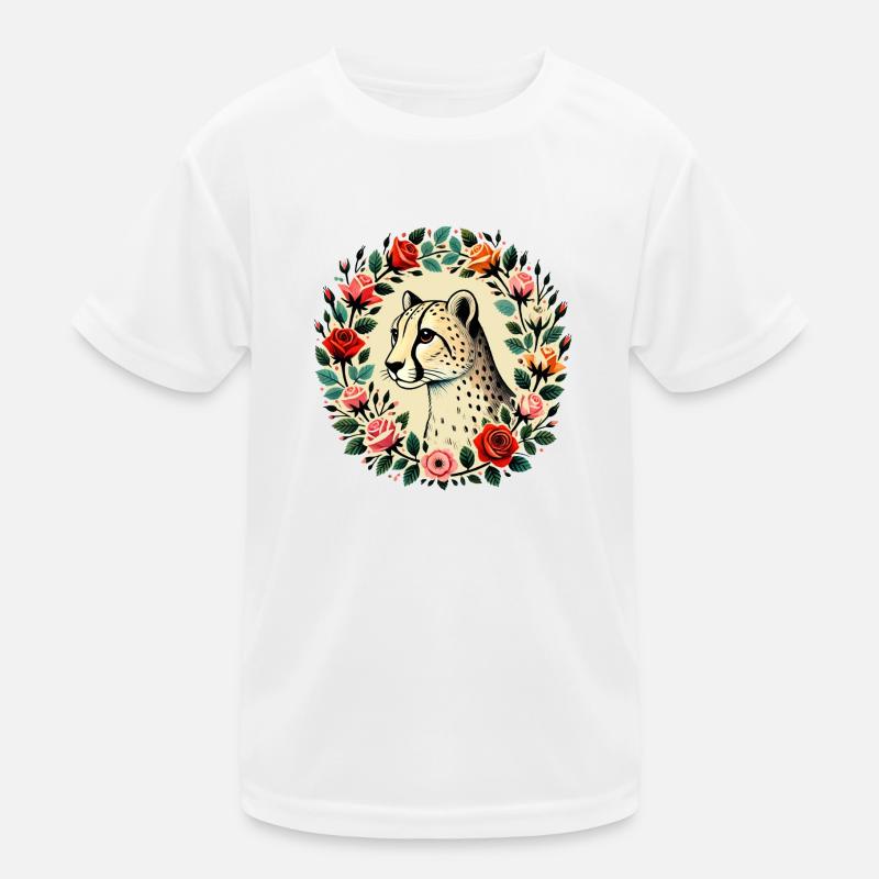 Guépard T-shirt sport Enfant