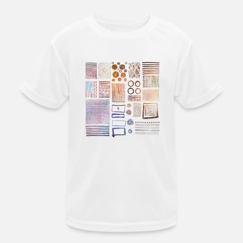 Graphik Kinder Funktions-T-Shirt