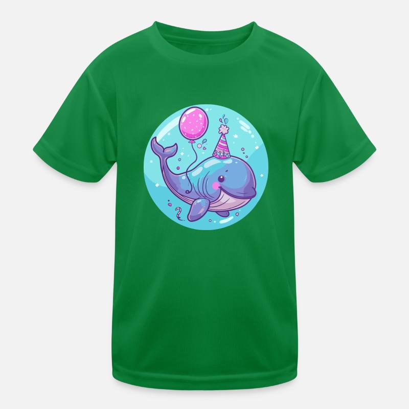 baleine anniversaire bébé T-shirt sport Enfant