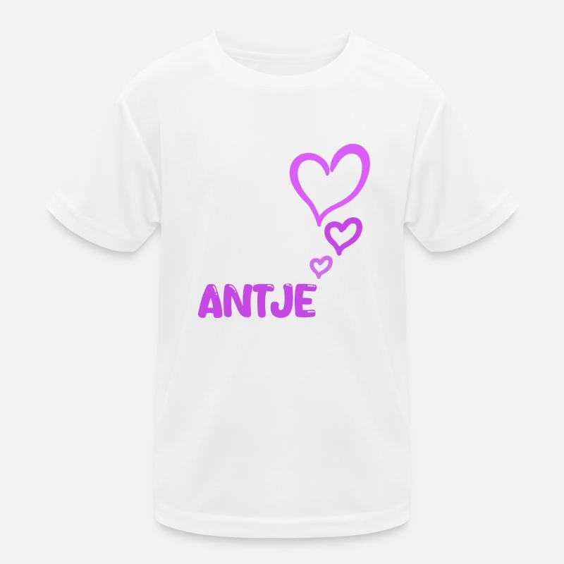 First name Antje Kids Functional T-Shirt
