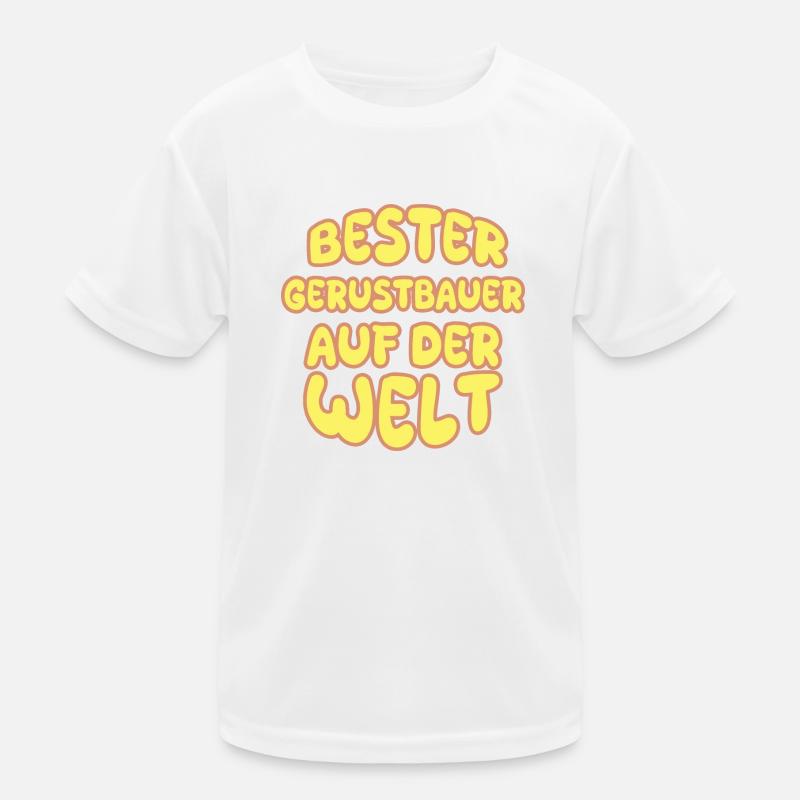 Gerüstbauer als Berufung Kinder Funktions-T-Shirt