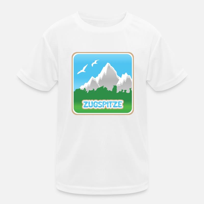 Zugspitze Kinder Funktions-T-Shirt