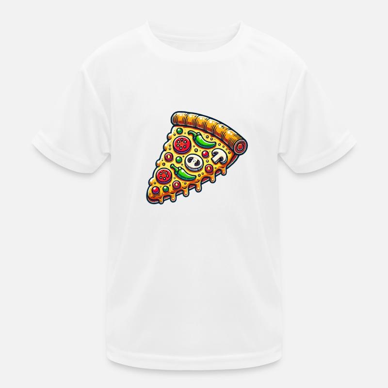 pizza Kids Functional T-Shirt