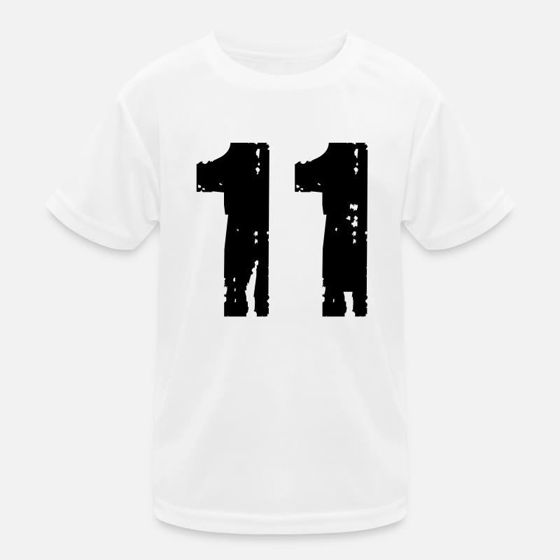 11 Kinder Funktions-T-Shirt