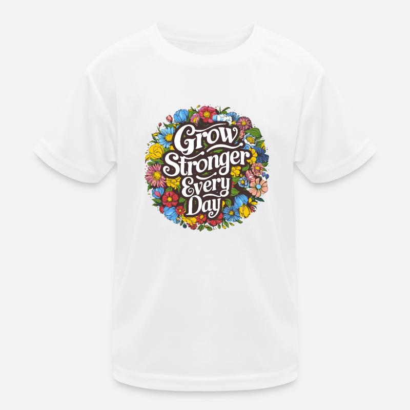 Grow stronger Kids Functional T-Shirt