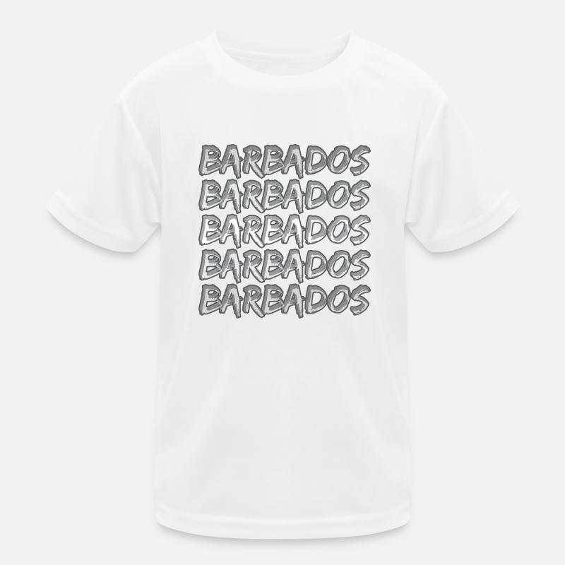 Reise Barbados Kinder Funktions-T-Shirt