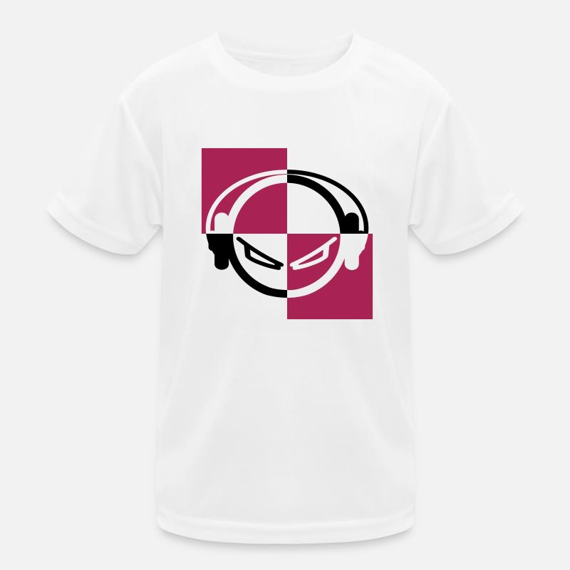 dj - Kids Functional T-Shirt - white