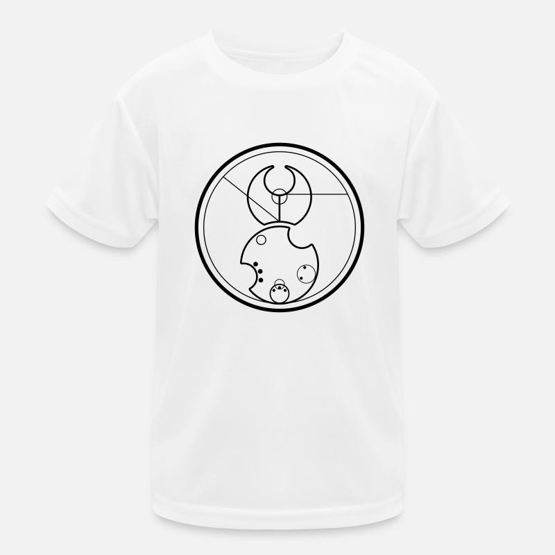 Circle symbol - Kids Functional T-Shirt - white
