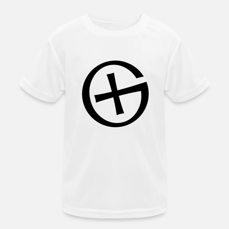 Geocaching Logo Kinder Funktions-T-Shirt