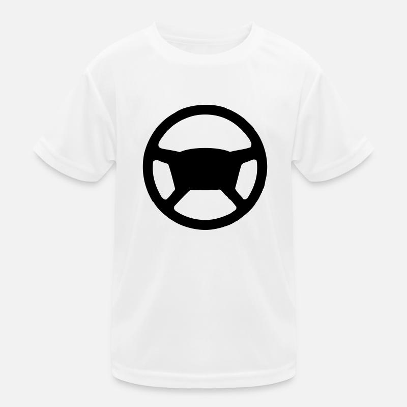 Steering wheel Kids Functional T-Shirt