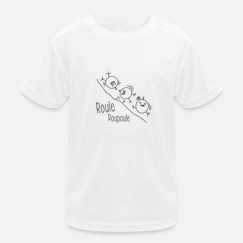 roule poupoule T-shirt sport Enfant