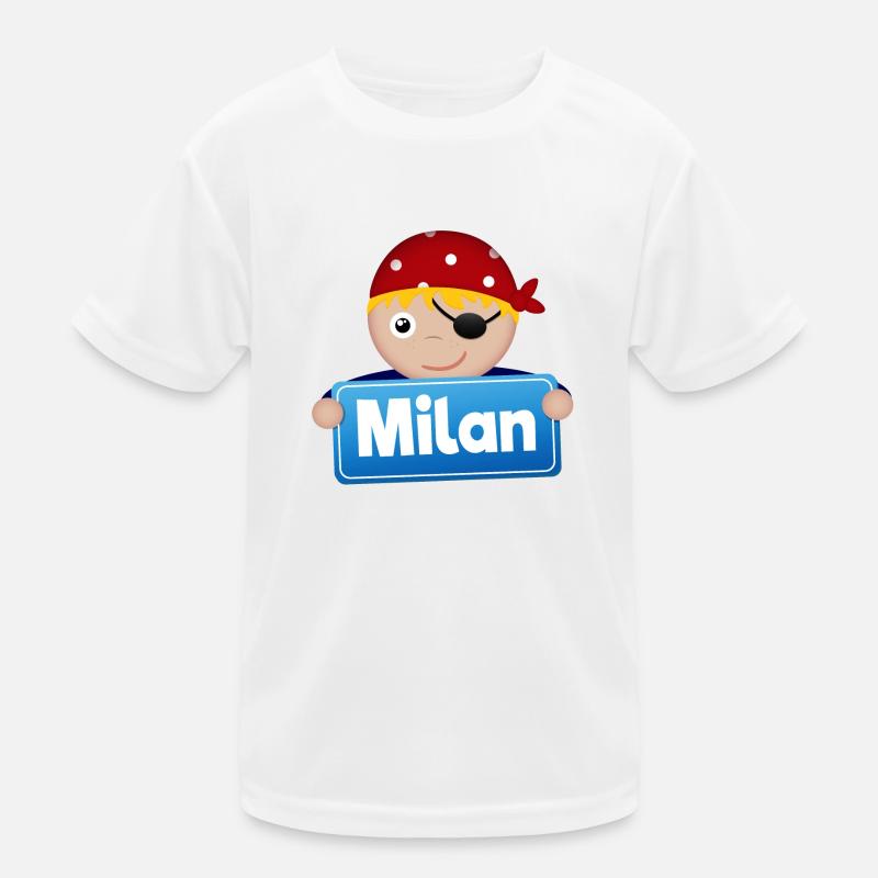 Little Pirate Milan Kids Functional T-Shirt