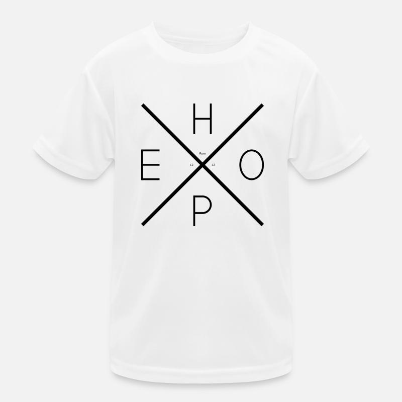 Hope BLACK Kids Functional T-Shirt