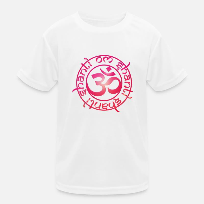 aum_om_shanti_chakra1_muladhara_root Kinder Funktions-T-Shirt