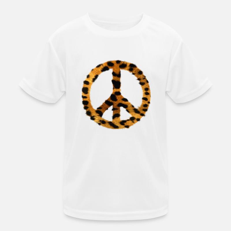 Peace my love Kinder Funktions-T-Shirt