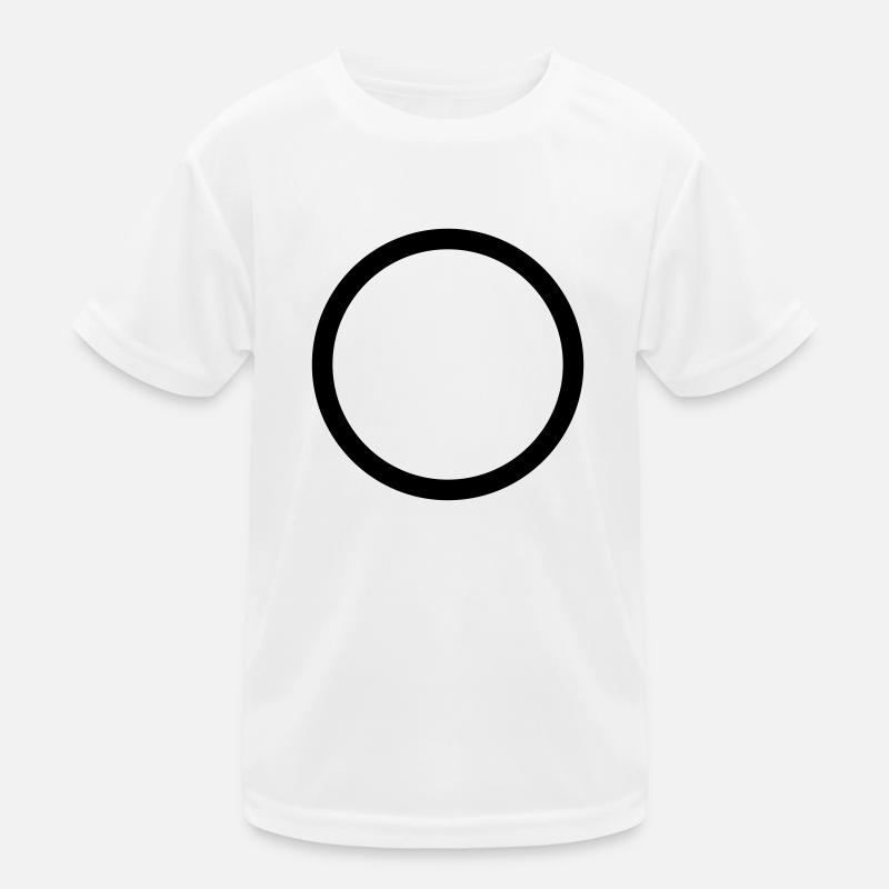 Kreis fest Kinder Funktions-T-Shirt