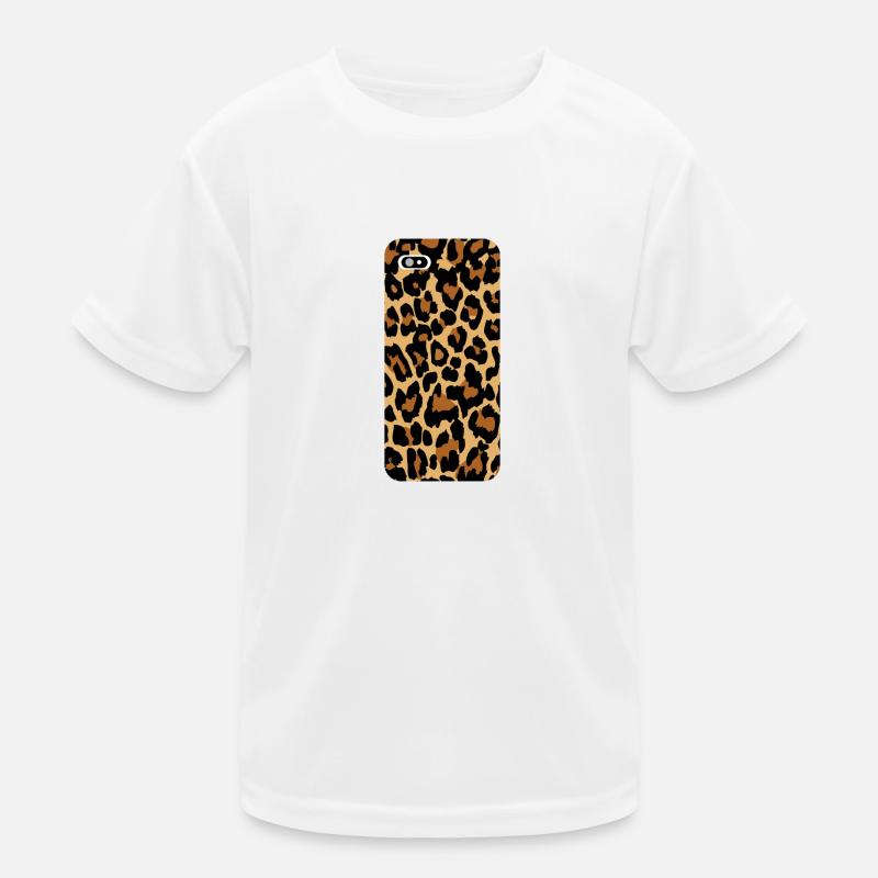 leopard Kids Functional T-Shirt