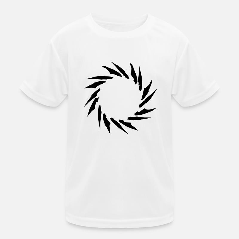 Spiral Rahmen Kinder Funktions-T-Shirt
