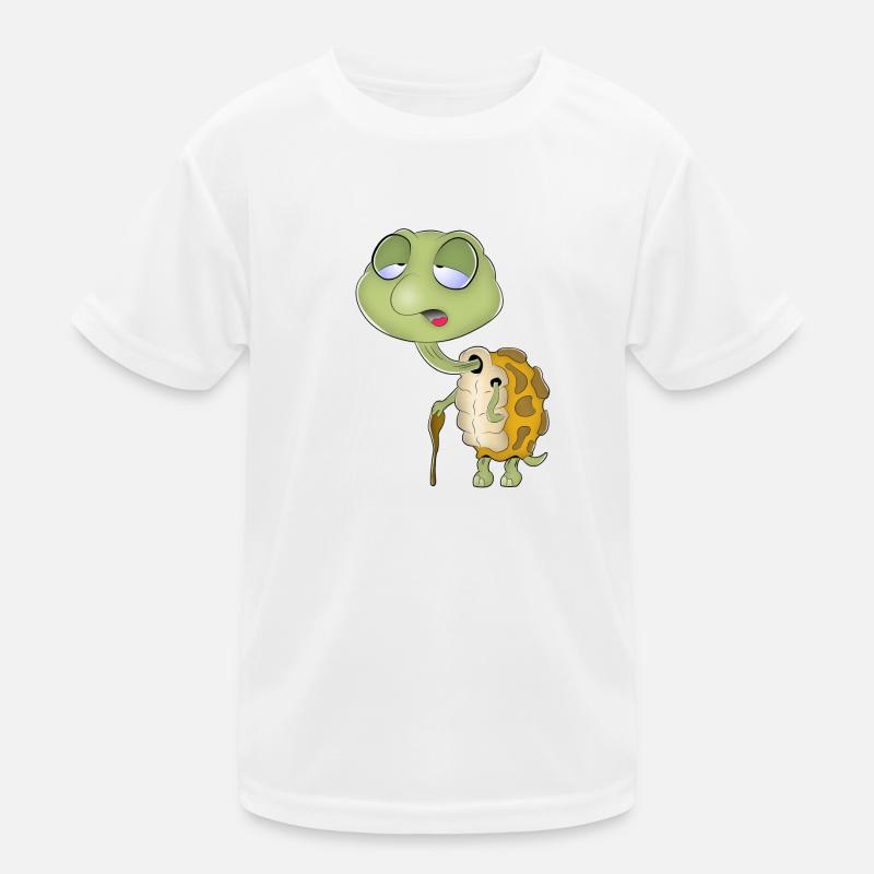 Schildkröte Kinder Funktions-T-Shirt