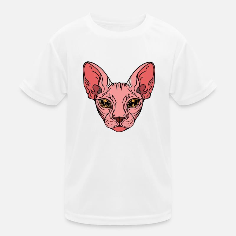 Sphinx Cat Kids Functional T-Shirt